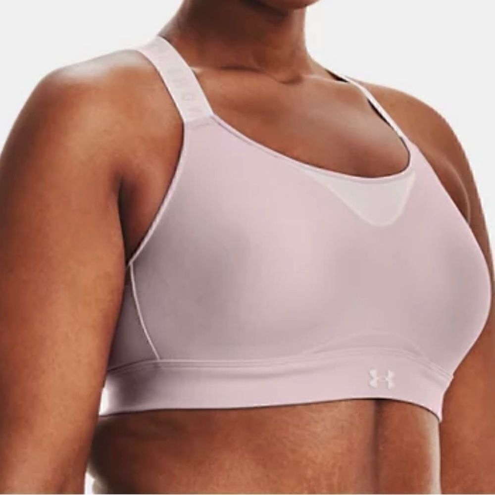 Under Armour women’s sports bra in light salmon color size 3X